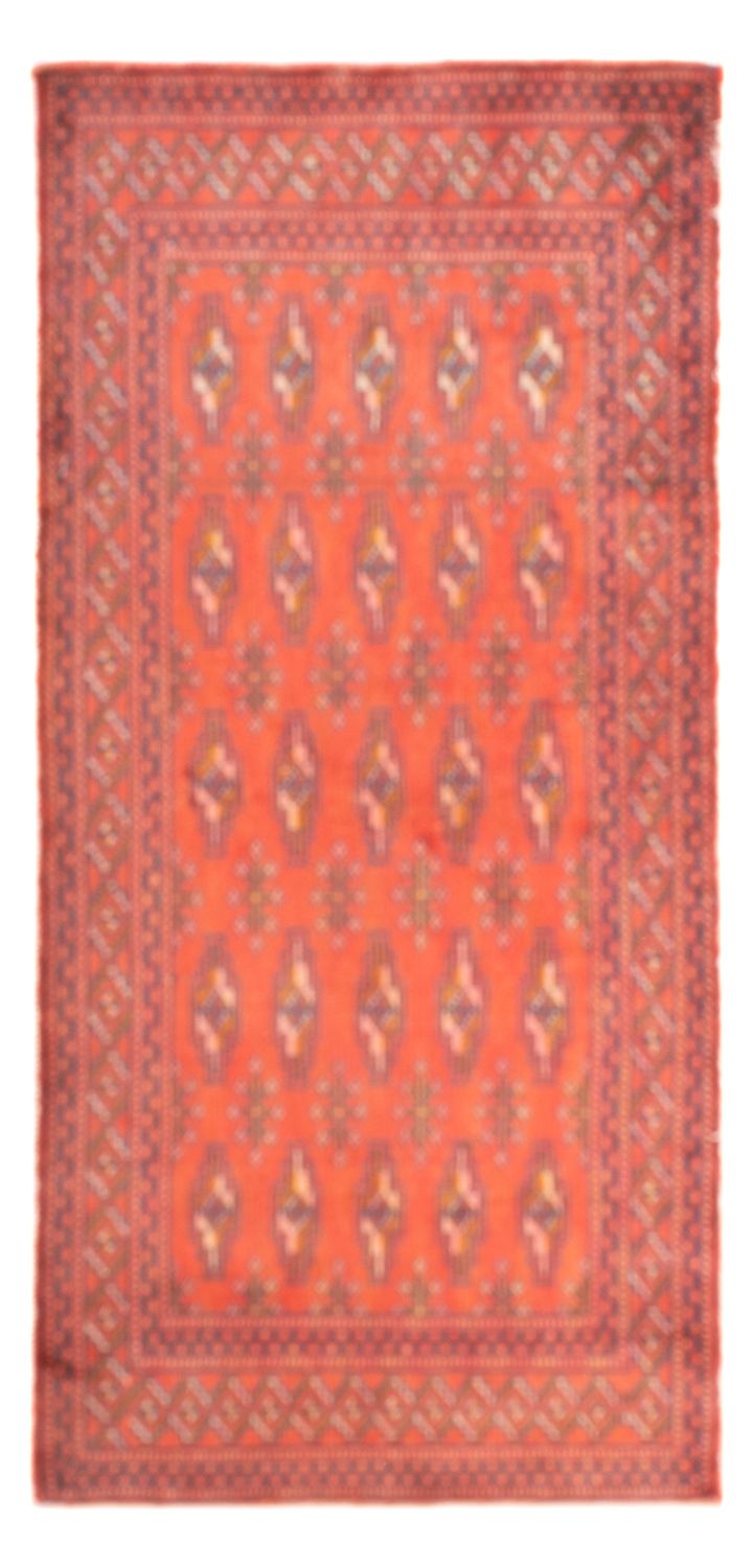 Turkaman Rug - 130 x 60 cm - light red