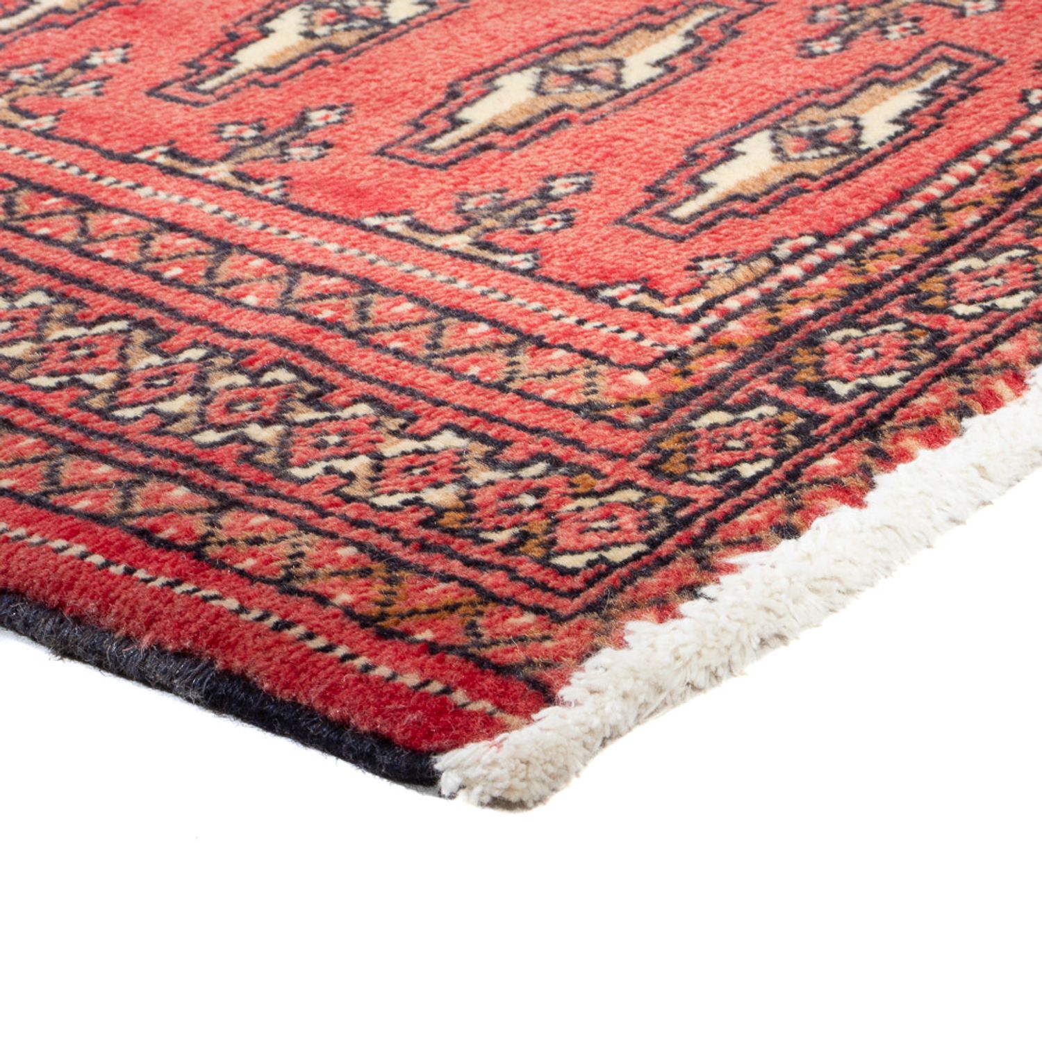 Turkaman Rug - 100 x 50 cm - light red