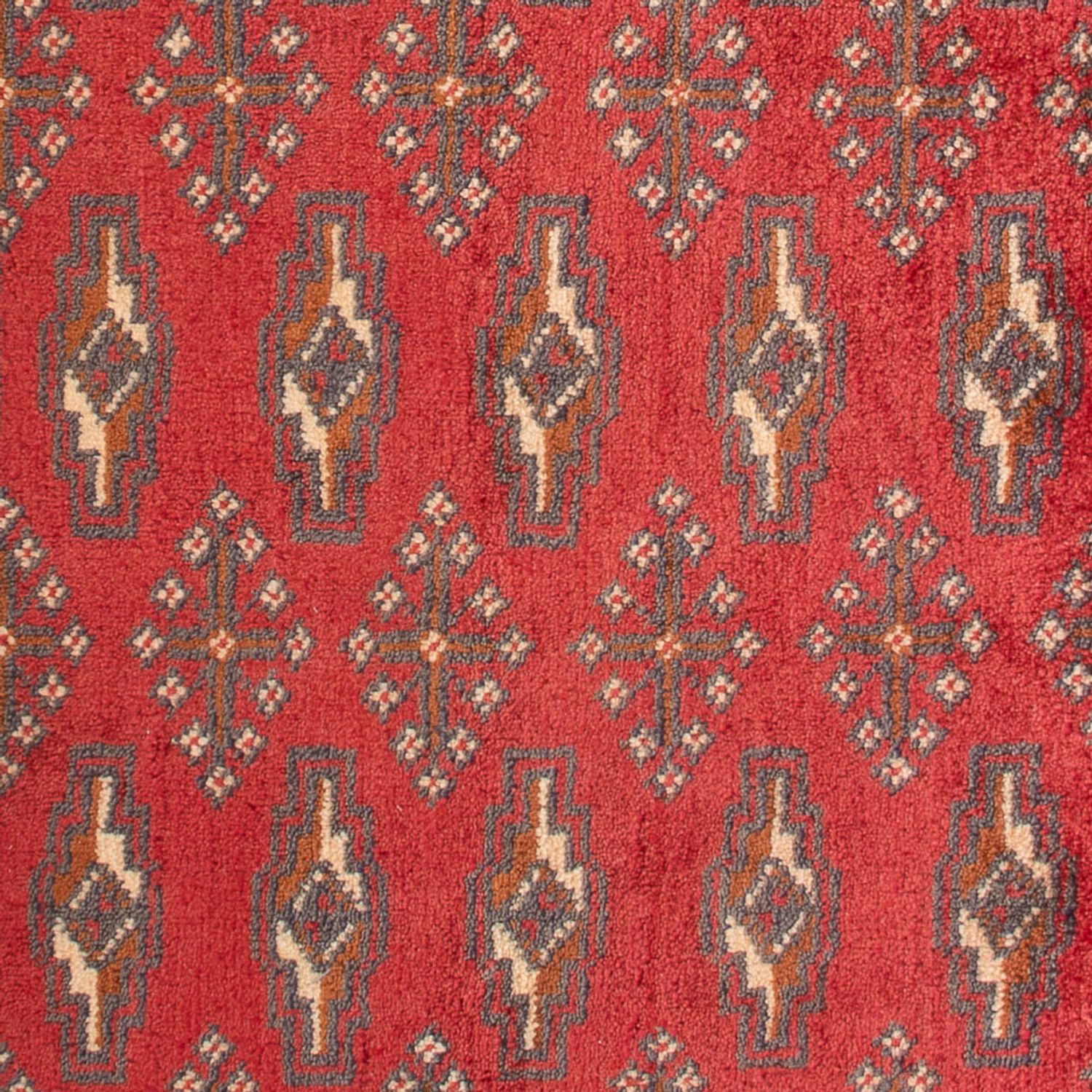 Runner Turkaman Rug - 130 x 60 cm - red