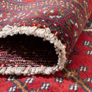 Turkaman Rug - 130 x 60 cm - light red