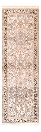 Runner Silk Rug - Kashmir Silk - 280 x 96 cm - rose