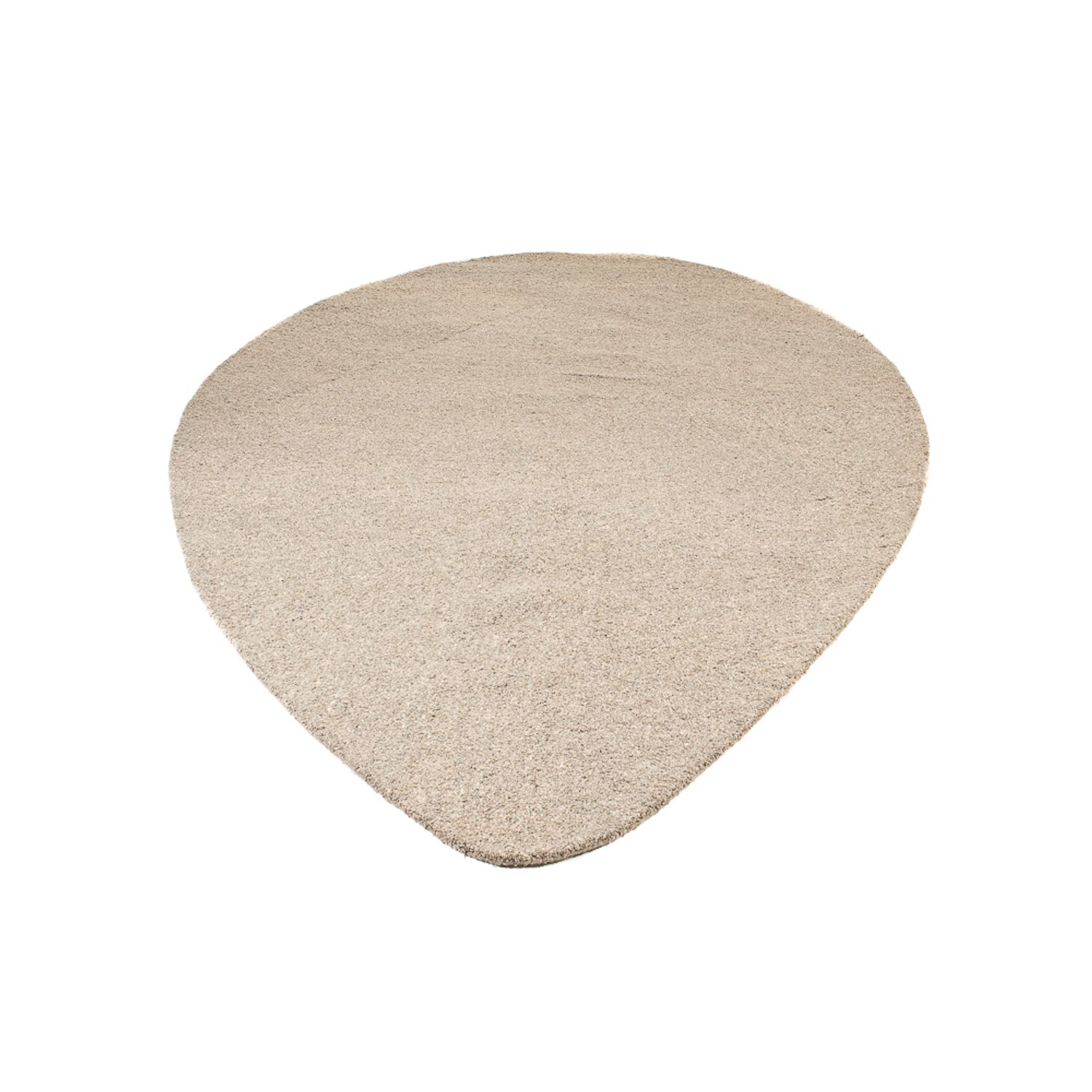 Runner Wool Rug - 290 x 155 cm - light grey