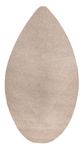 Runner Wool Rug - 290 x 155 cm - light grey