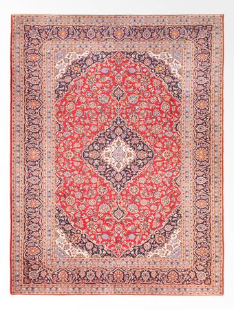 Perser Rug - Keshan - 355 x 265 cm - red