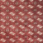 Turkaman Rug - 380 x 260 cm - dark red