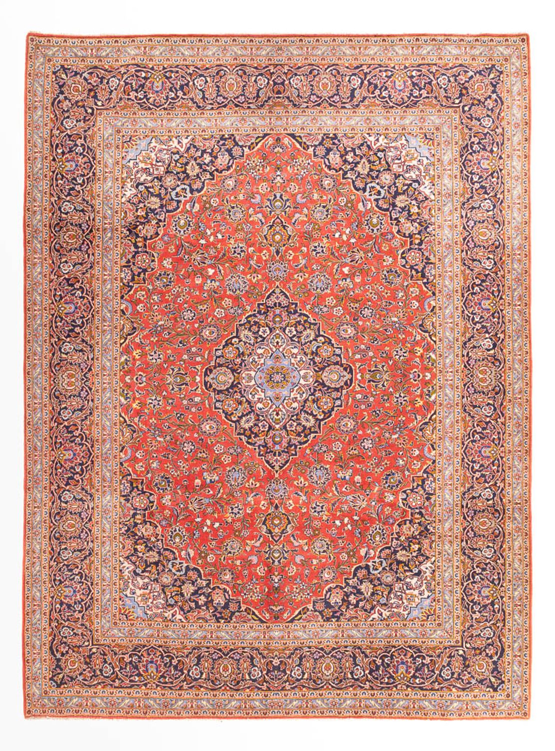 Perser Rug - Keshan - 385 x 305 cm - light red