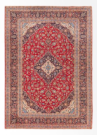 Perser Rug - Keshan - 355 x 255 cm - red