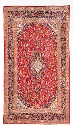 Perser Rug - Keshan - 315 x 205 cm - red