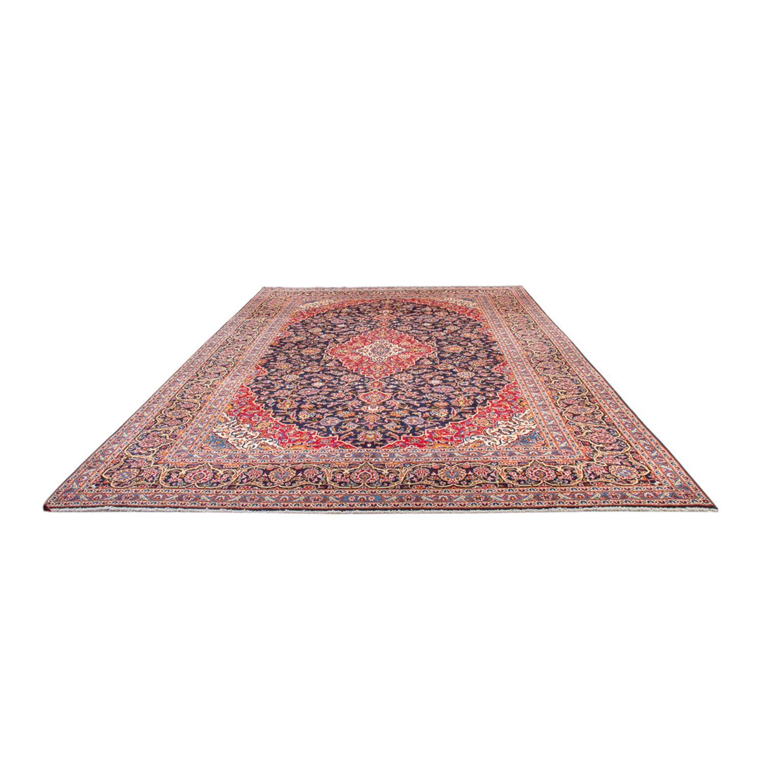 Perser Rug - Keshan - 445 x 310 cm - dark blue