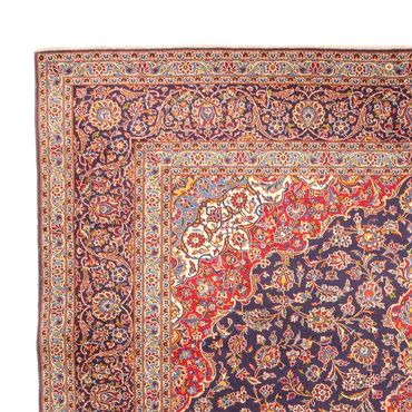 Perser Rug - Keshan - 380 x 295 cm - dark blue