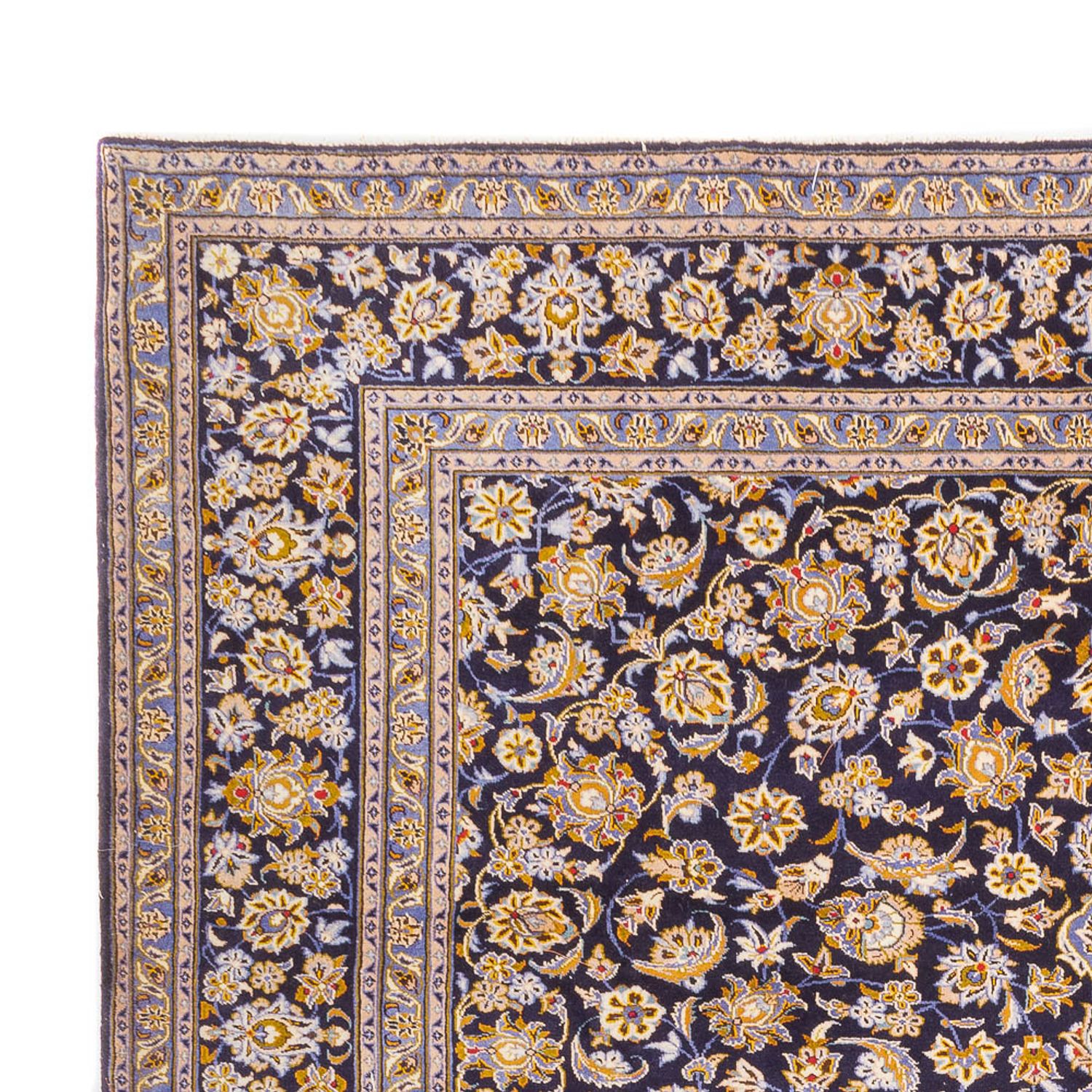 Perser Rug - Keshan - 420 x 318 cm - dark blue