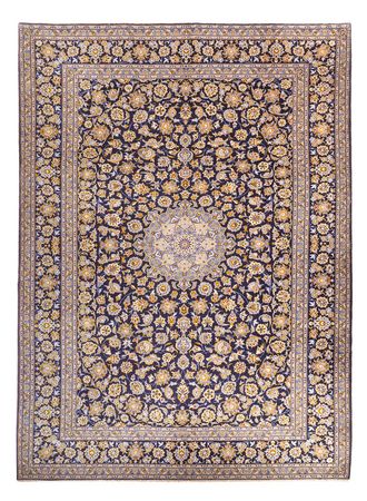 Perser Rug - Keshan - 420 x 318 cm - dark blue