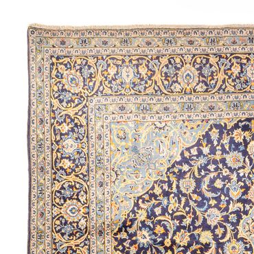 Perser Rug - Keshan square  - 410 x 395 cm - dark blue