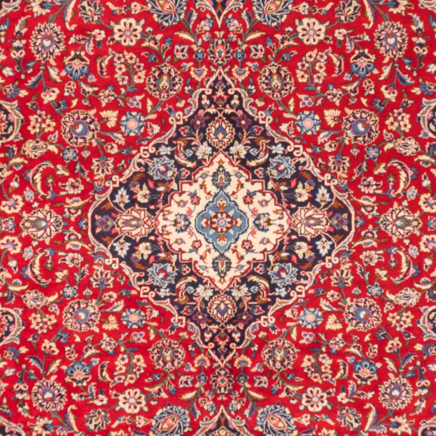 Perser Rug - Keshan - 350 x 250 cm - red