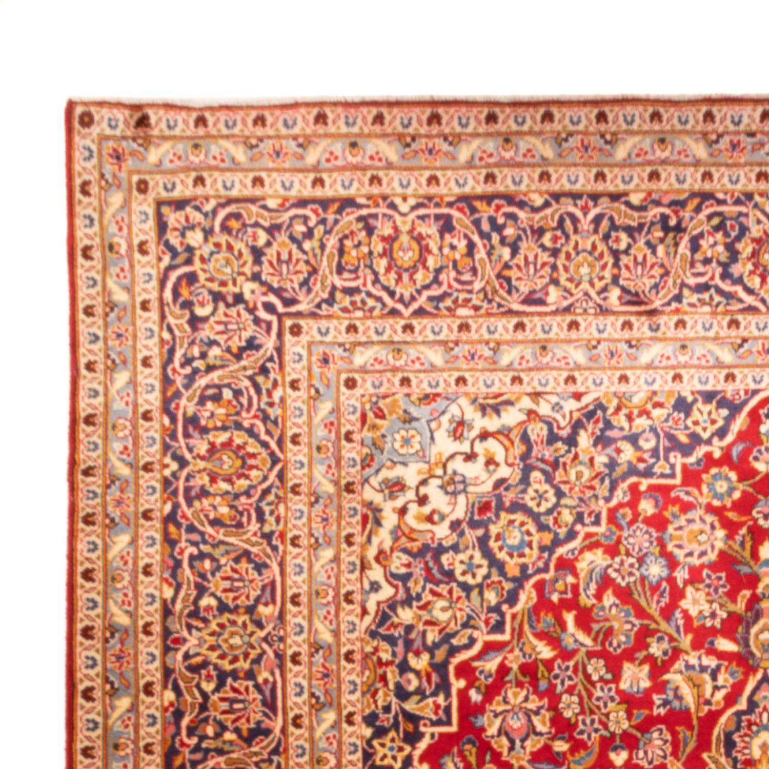 Perser Rug - Keshan - 368 x 246 cm - red