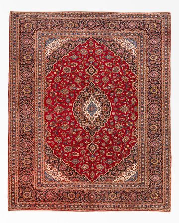 Perser Rug - Keshan - 335 x 260 cm - red