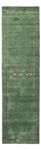 Runner Gabbeh Rug - Indus - 300 x 80 cm - green