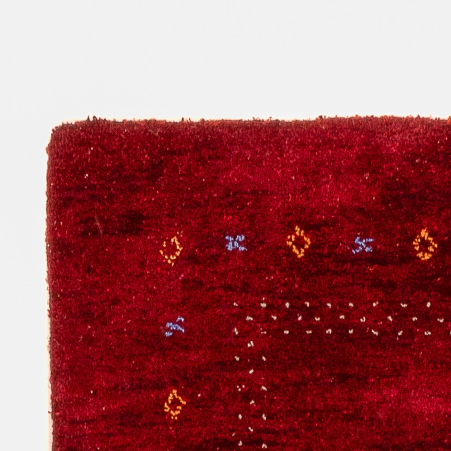 Runner Gabbeh Rug - Indus - 300 x 80 cm - red