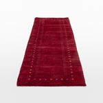 Runner Gabbeh Rug - Indus - 300 x 80 cm - red