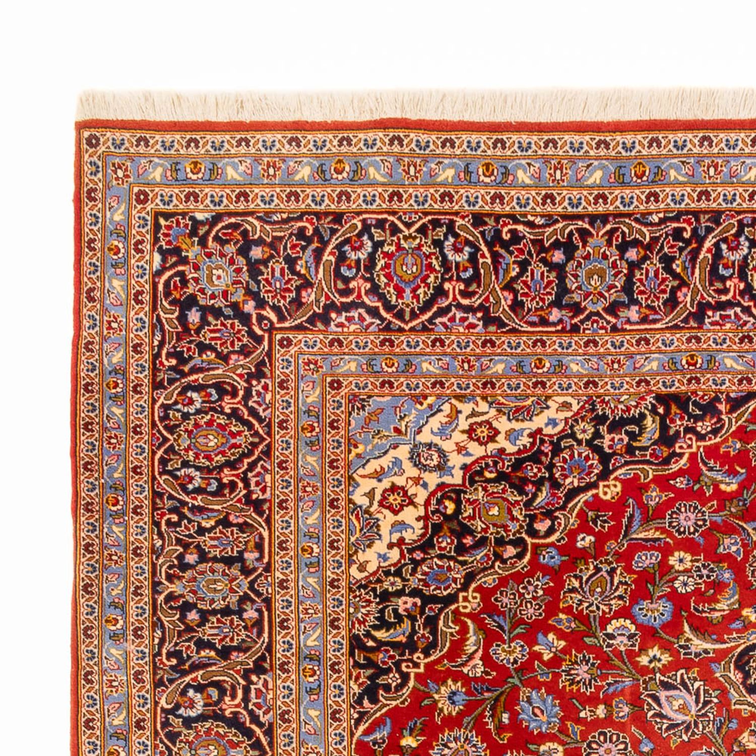 Perser Rug - Keshan - 294 x 200 cm - red