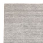 Gabbeh Rug - Loribaft Indus square  - 200 x 200 cm - light grey