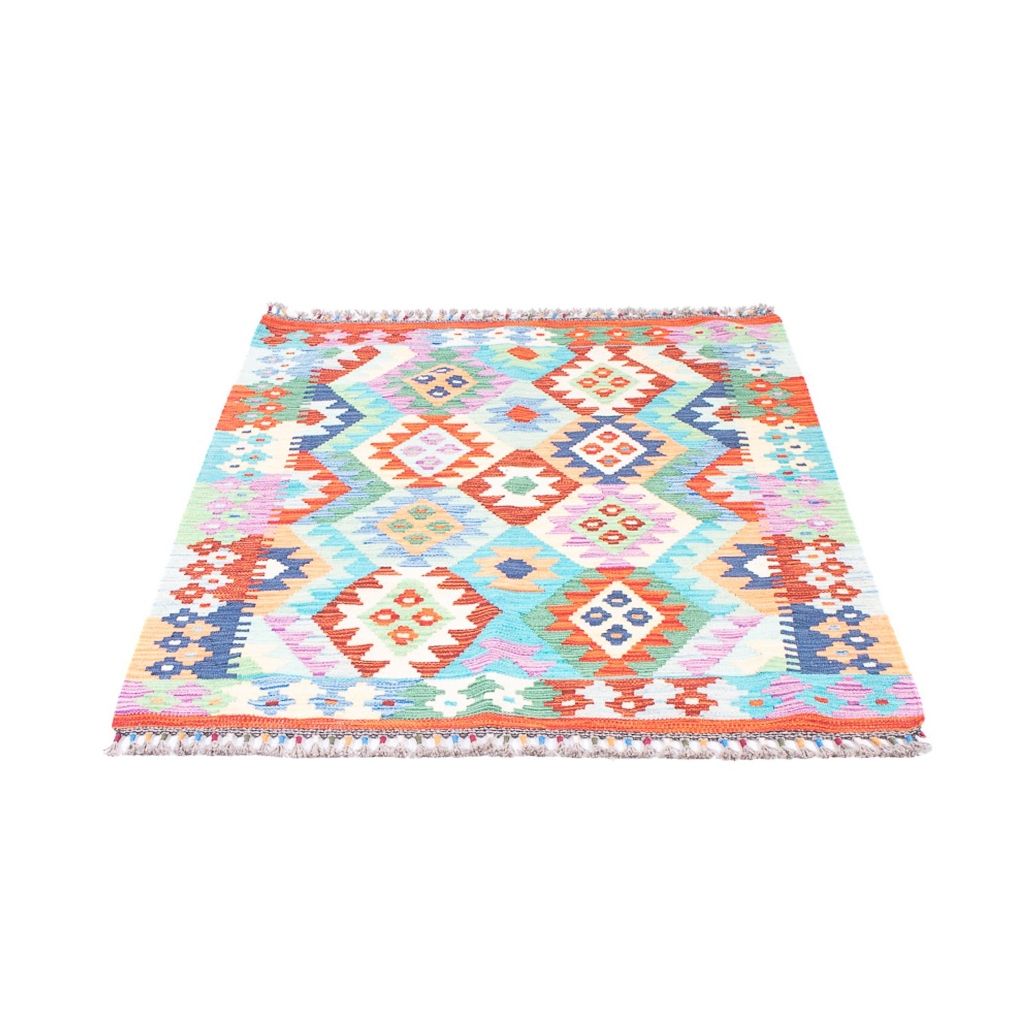 Kelim Rug - Splash - 165 x 100 cm - multicolored