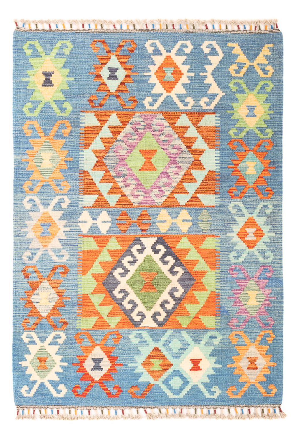 Kelim Rug - Splash - 165 x 100 cm - multicolored