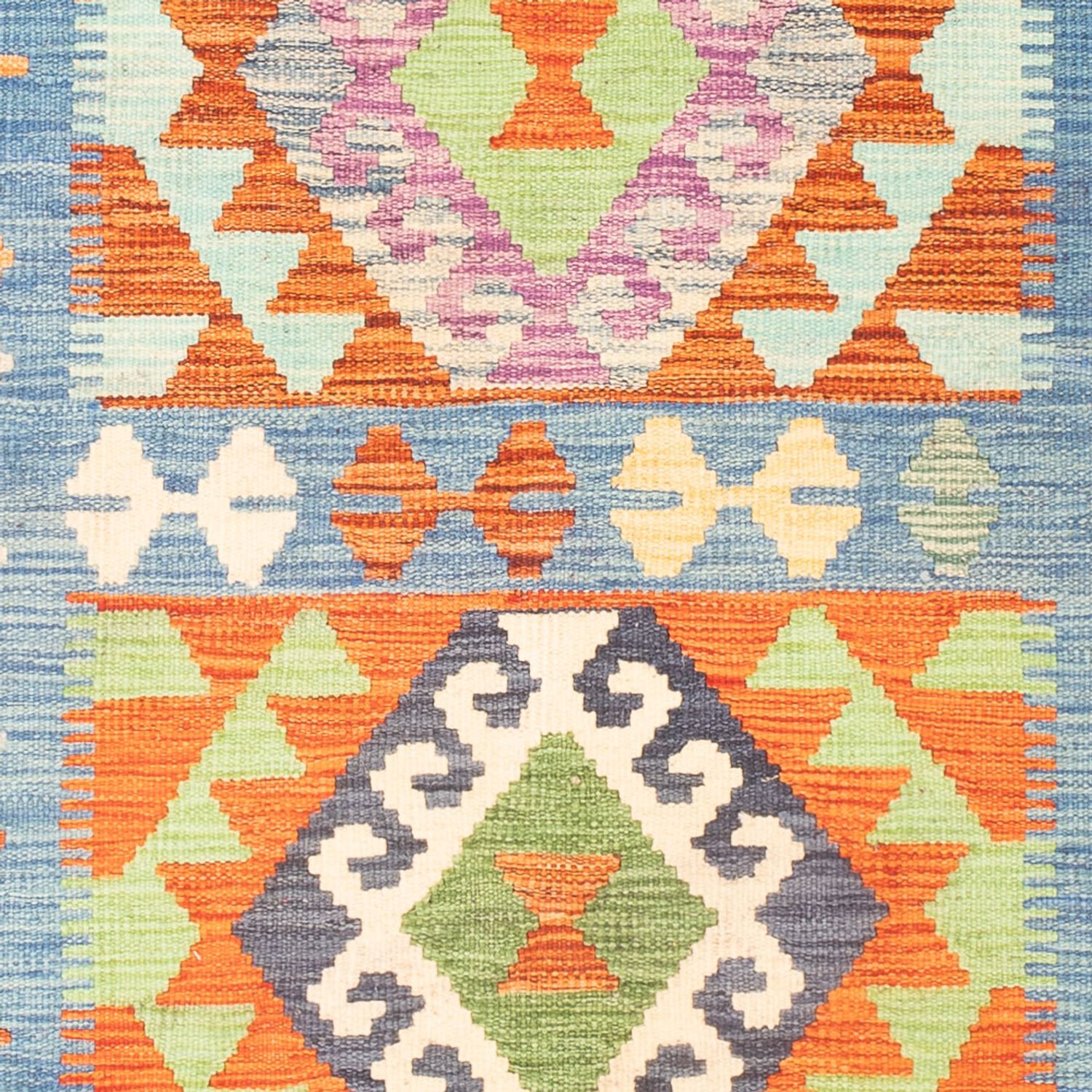 Kelim Rug - Splash - 165 x 100 cm - multicolored