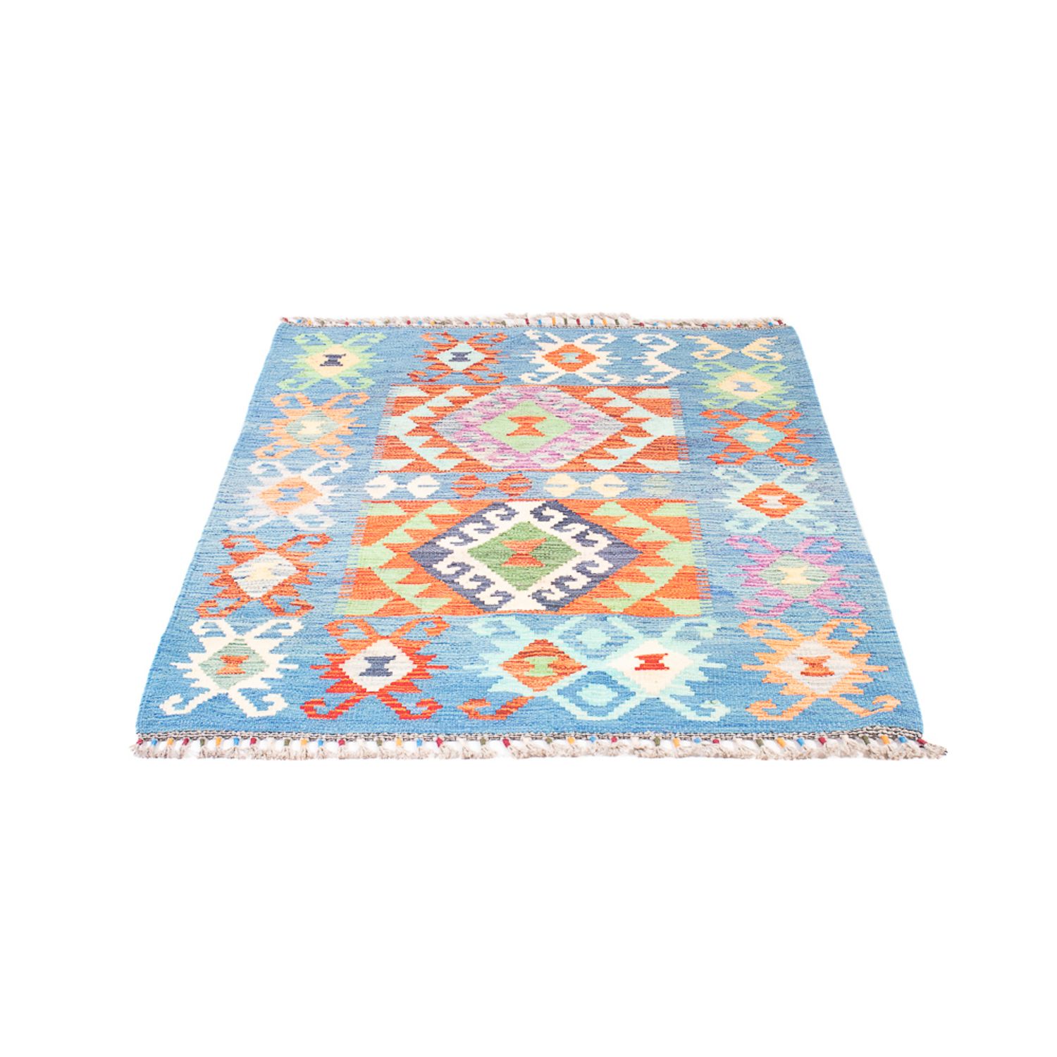 Kelim Rug - Splash - 165 x 100 cm - multicolored