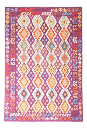 Kelim Rug - Splash - 256 x 178 cm - multicolored