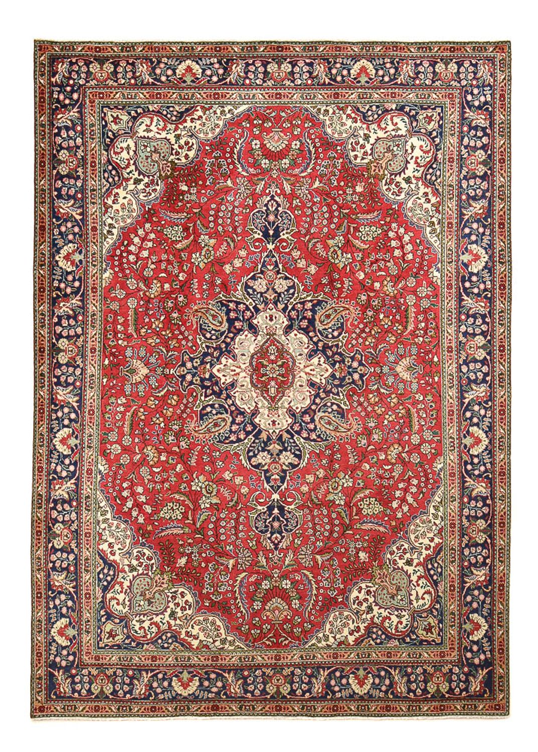 Perser Rug - Tabriz - 363 x 257 cm - red