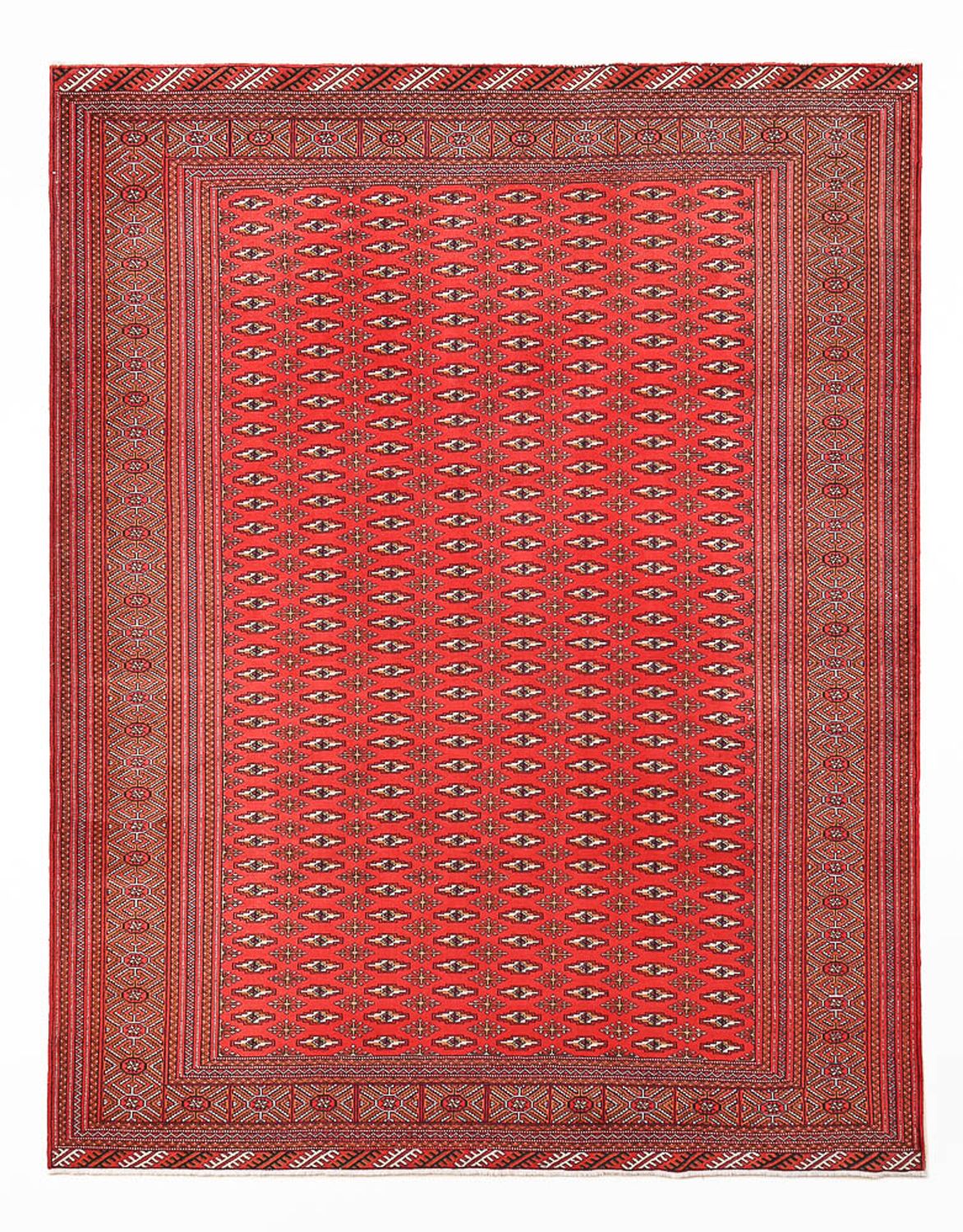 Turkaman Rug - 340 x 259 cm - red