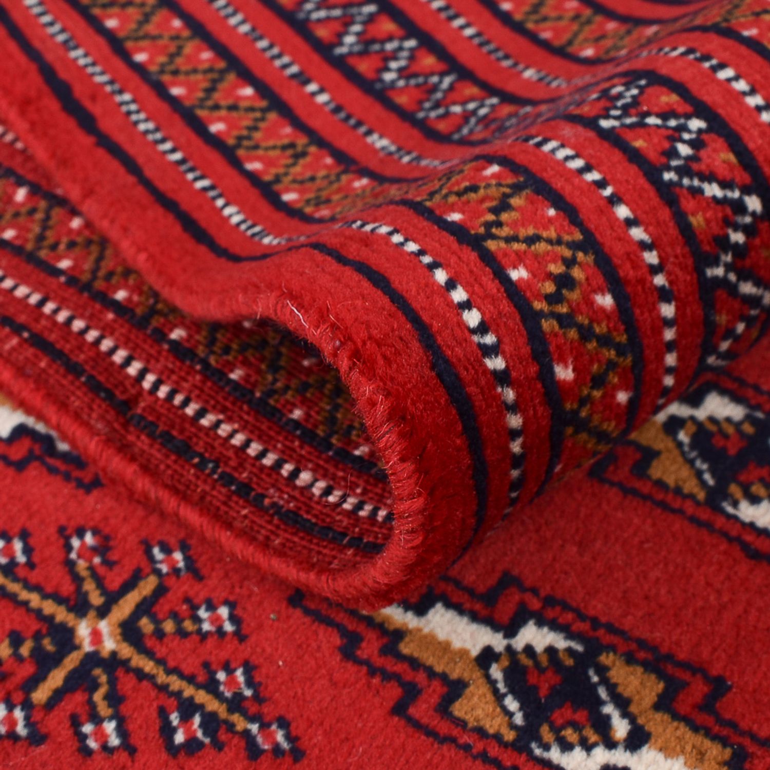 Turkaman Rug - 340 x 259 cm - red