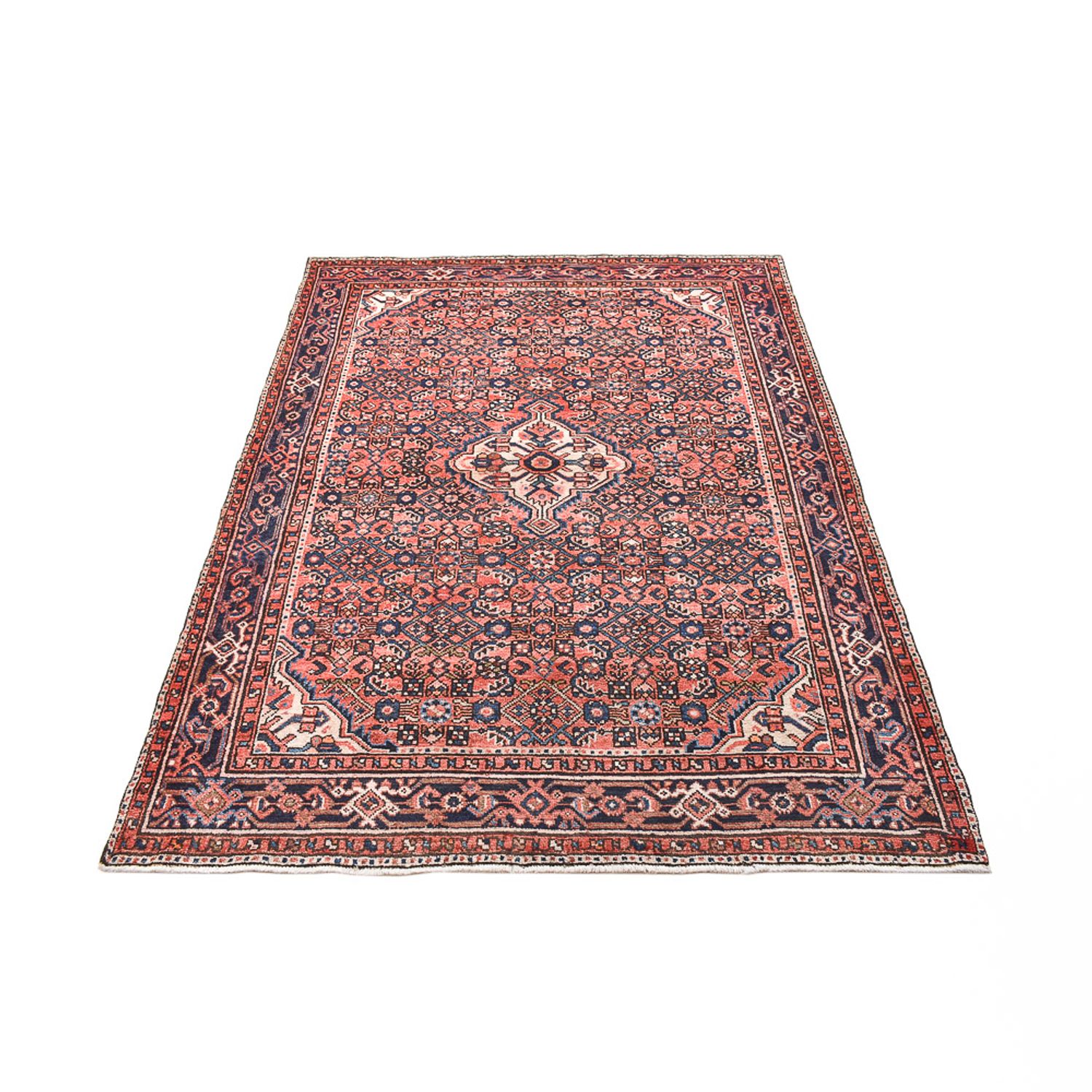 Perser Rug - Nomadic - 208 x 147 cm - light red