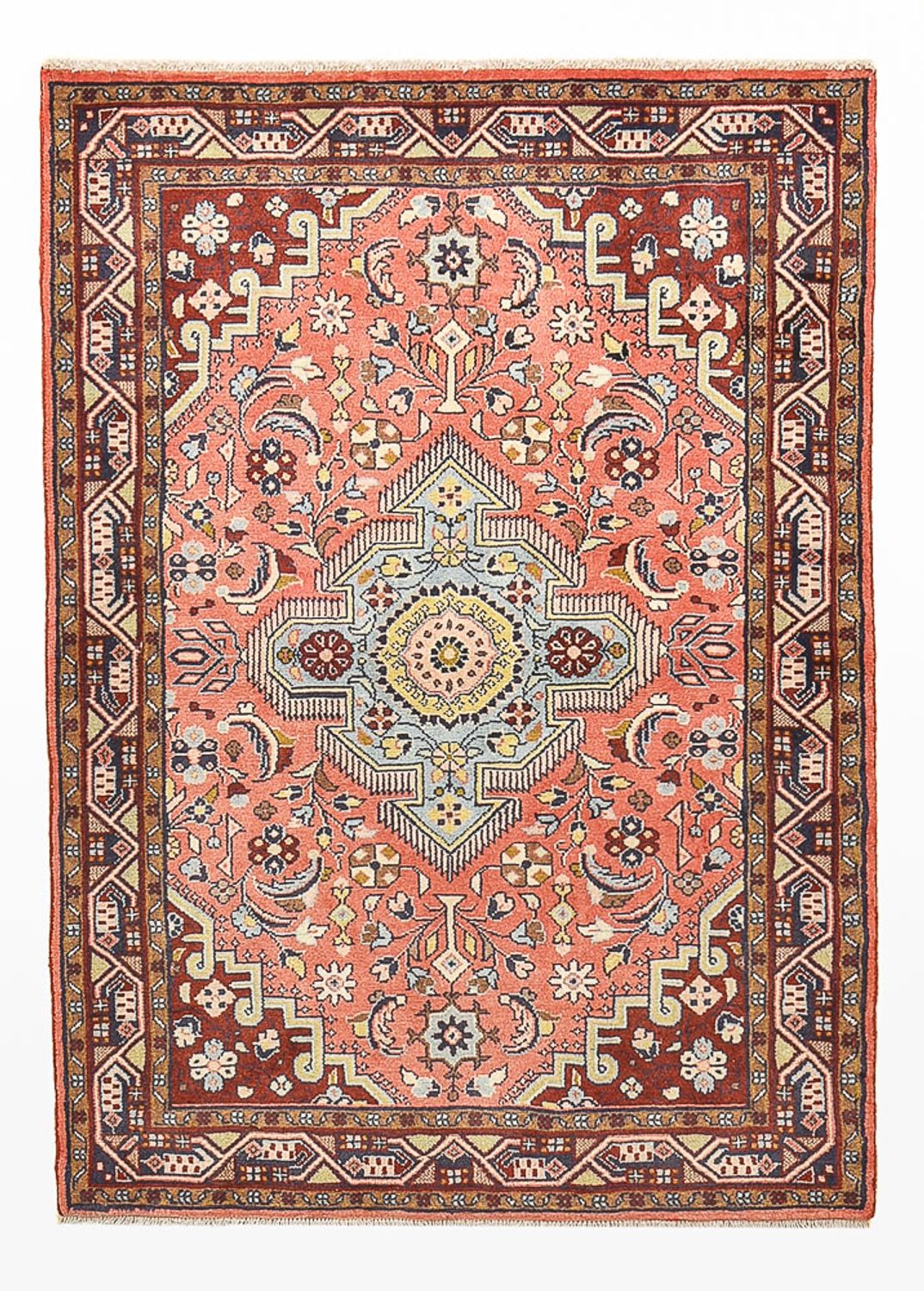 Perser Rug - Nomadic - 150 x 101 cm - light red