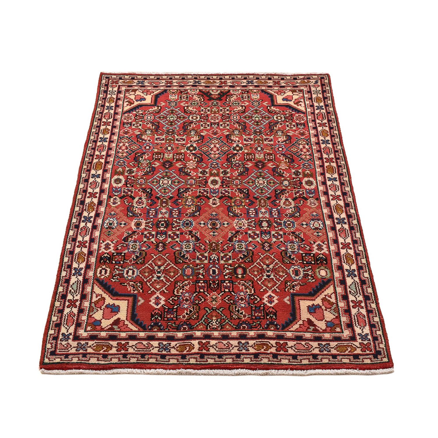 Perser Rug - Nomadic - 142 x 87 cm - red