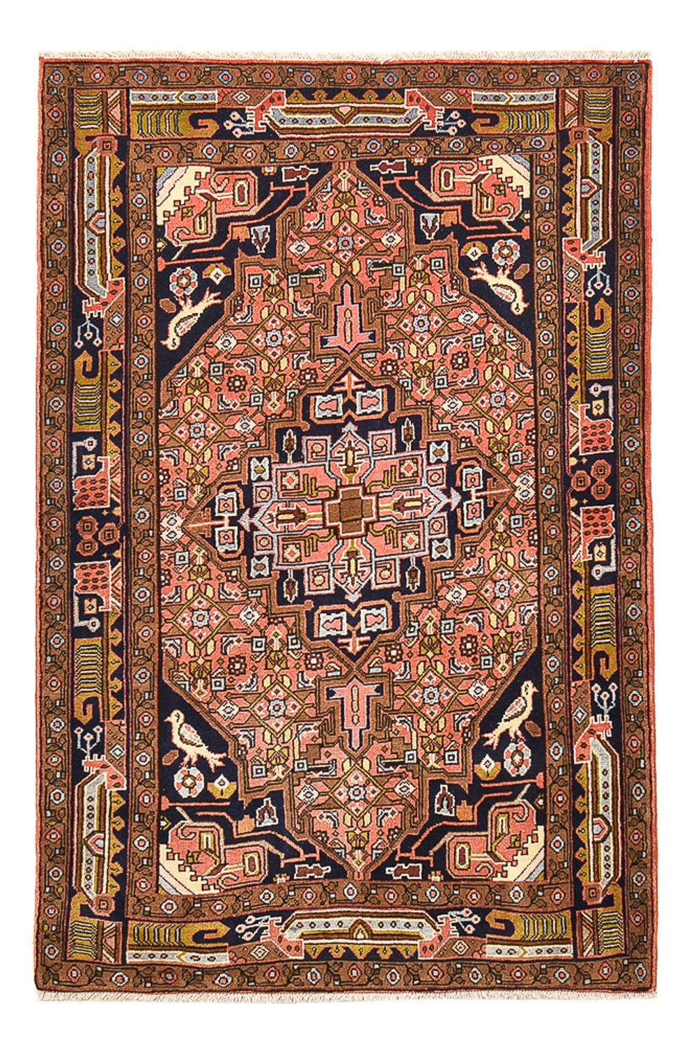 Perser Rug - Nomadic - 160 x 102 cm - light red