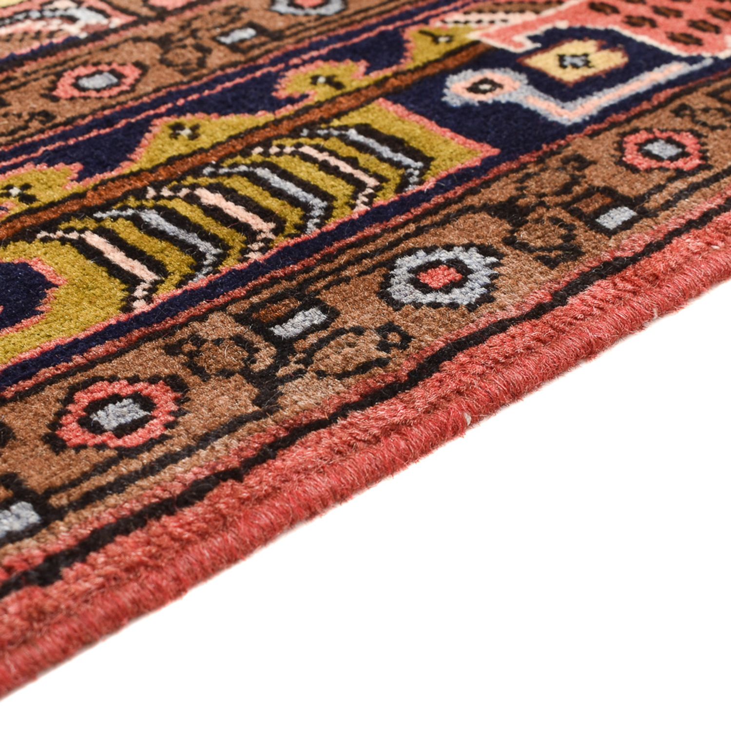 Perser Rug - Nomadic - 160 x 102 cm - light red