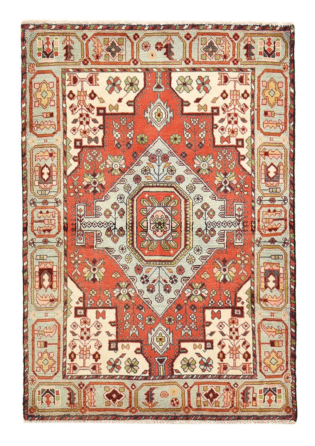 Perser Rug - Nomadic - 145 x 100 cm - multicolored