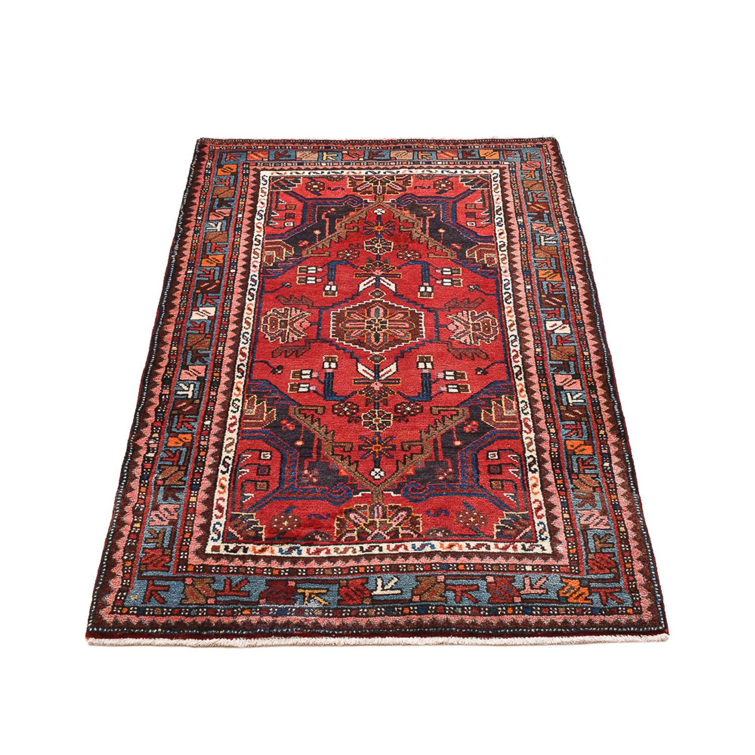 Perser Rug - Nomadic - 143 x 87 cm - red