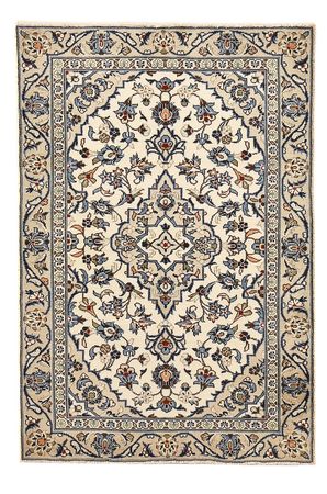 Perser Rug - Keshan - 140 x 92 cm - light grey