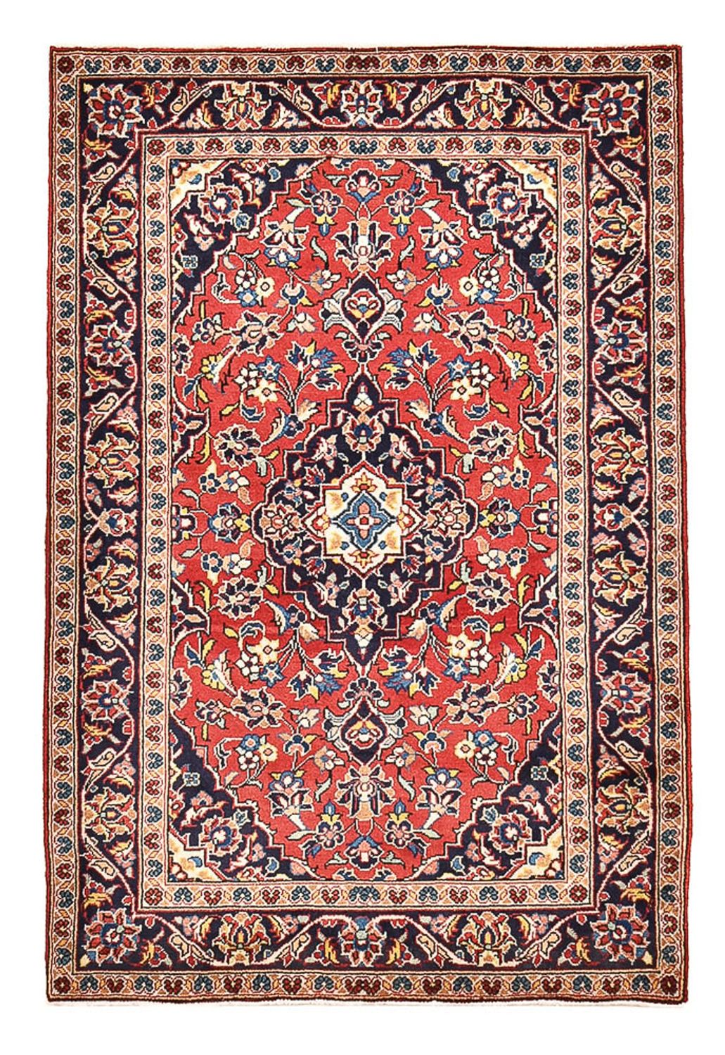 Perser Rug - Keshan - 148 x 98 cm - red