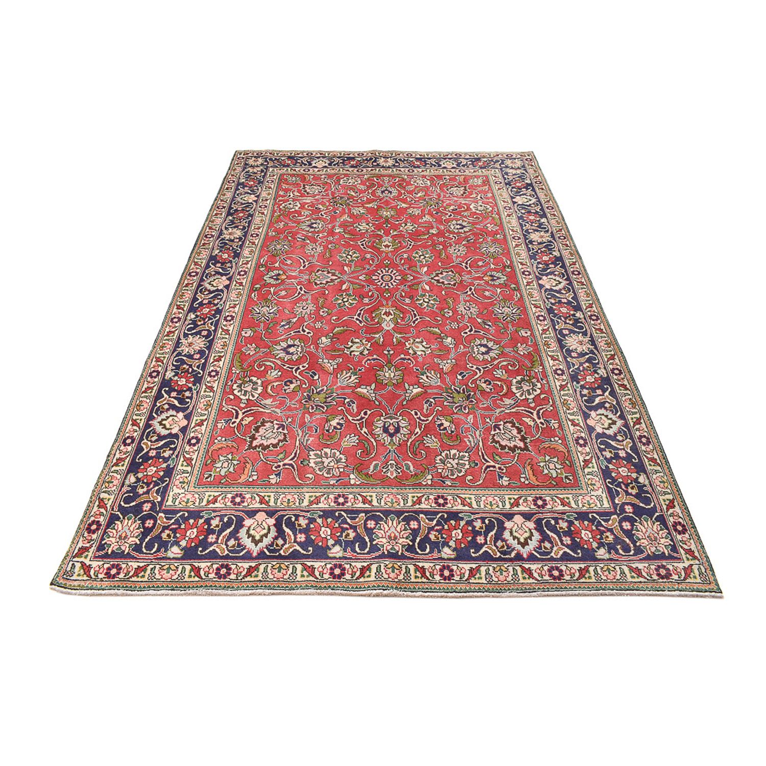 Perser Rug - Tabriz - 296 x 193 cm - red