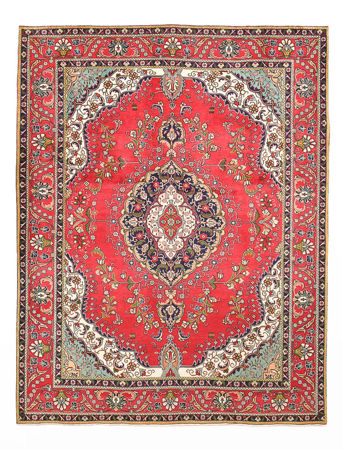 Perser Rug - Tabriz - 337 x 253 cm - red