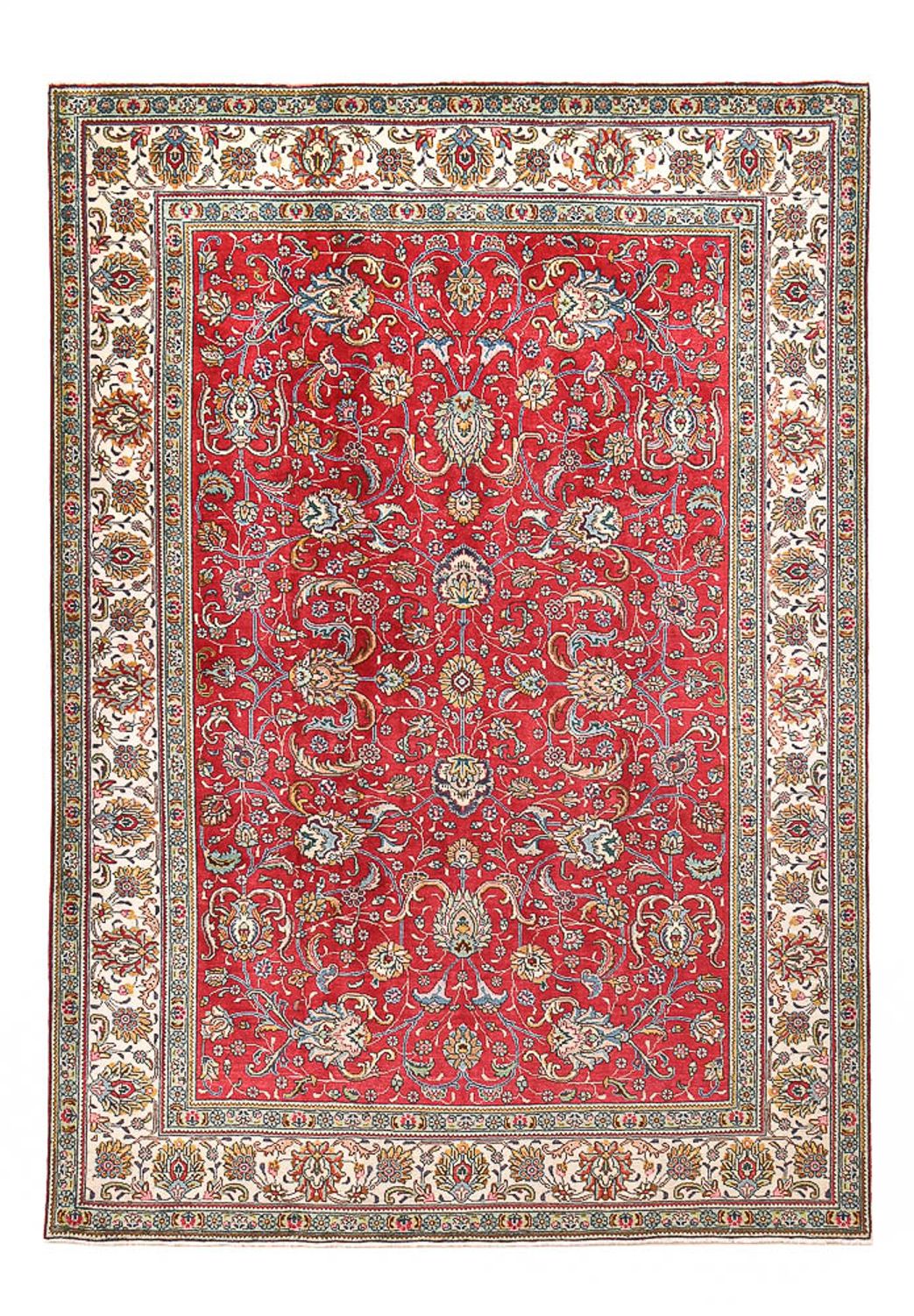 Perser Rug - Tabriz - 342 x 240 cm - red