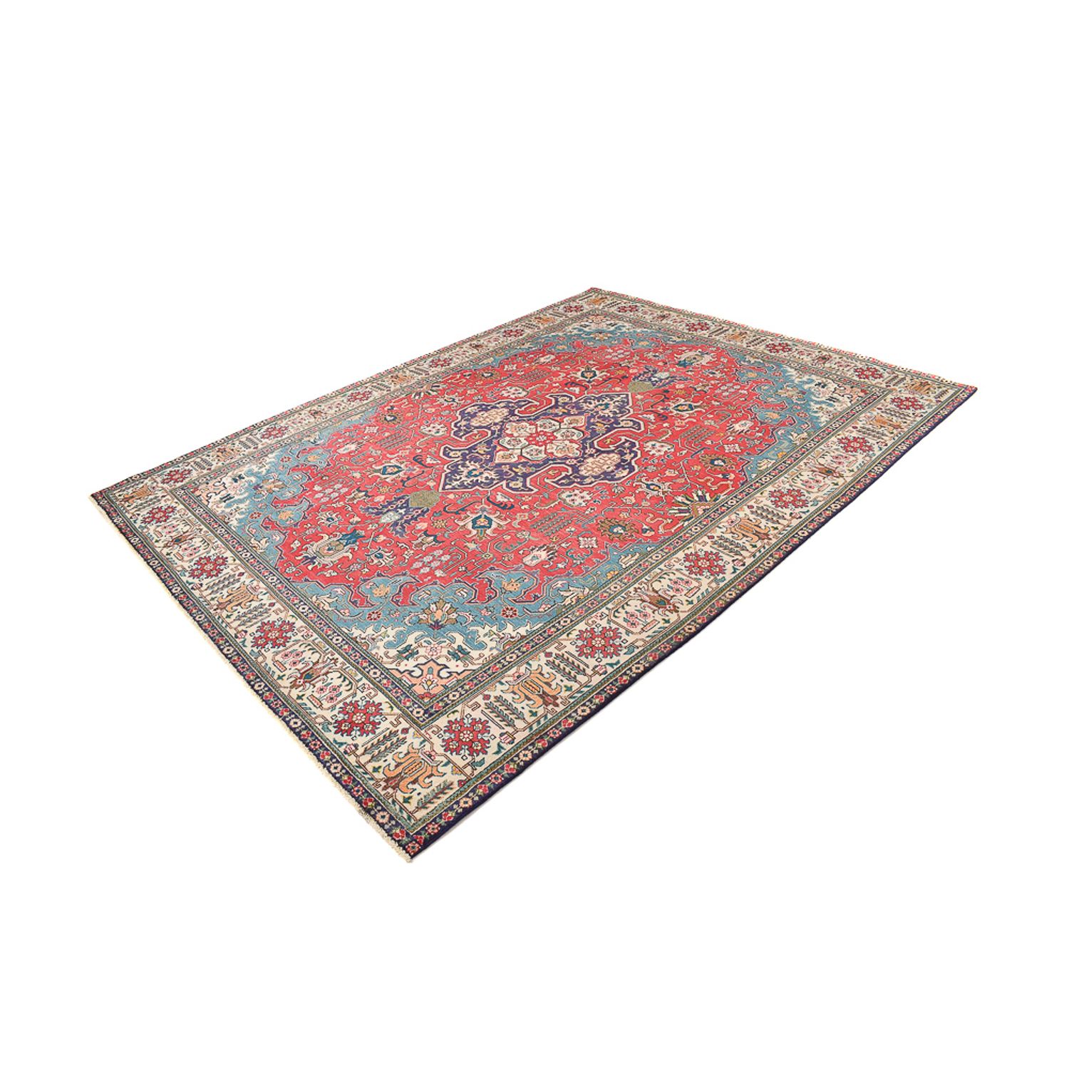 Perser Rug - Tabriz - 343 x 255 cm - red