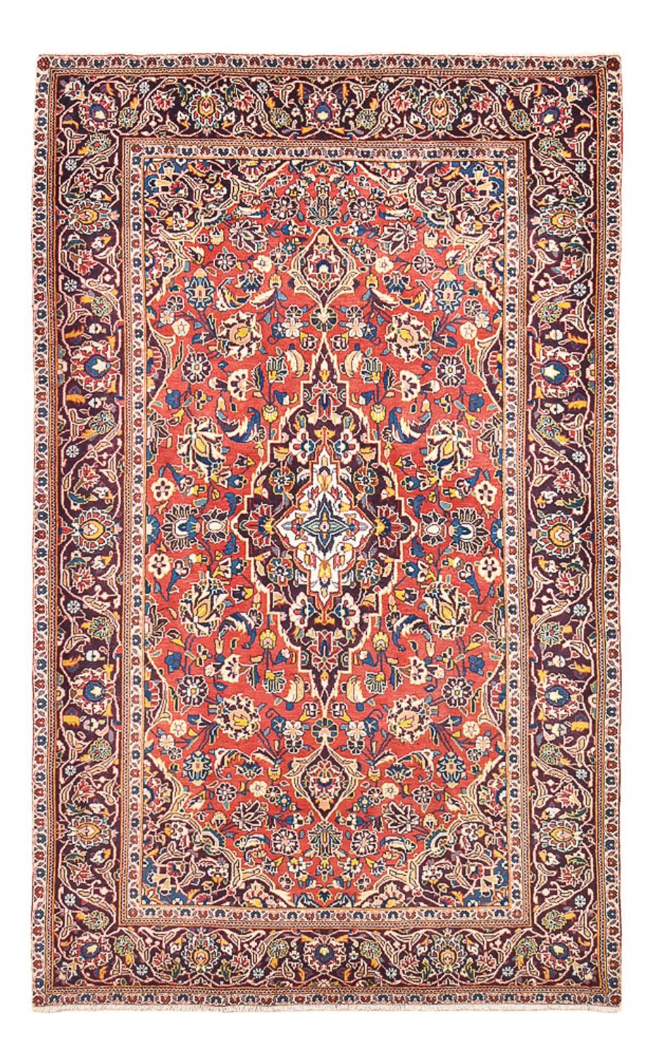 Perser Rug - Keshan - 220 x 136 cm - light red