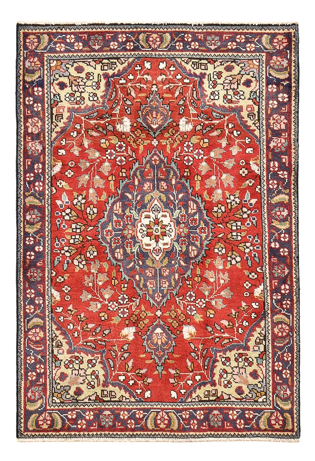 Perser Rug - Tabriz - 145 x 100 cm - red