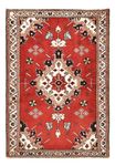 Perser Rug - Nomadic - 133 x 90 cm - red