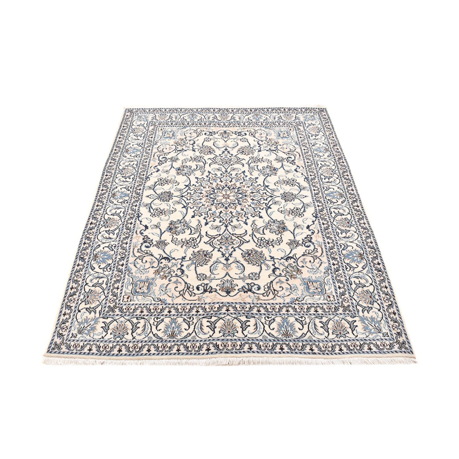 Perser Rug - Nain - 200 x 149 cm - light grey